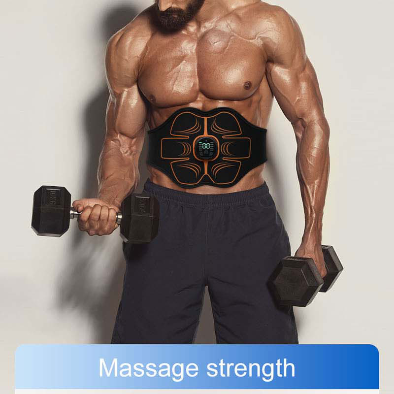 WirelessEMSAbdominalMuscleElectricStimulatorArmWaistBodySmartTrainerShapingMassagePatchSlimmingUnise-2001241-17