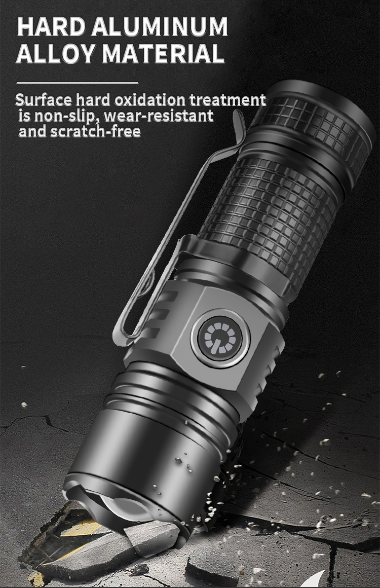 30WLong-RangeThrowingLEDFlashlightUltraBrightMiniType-CChargingTorchWithStrongLightforHomeEmergencyO-2007859-14