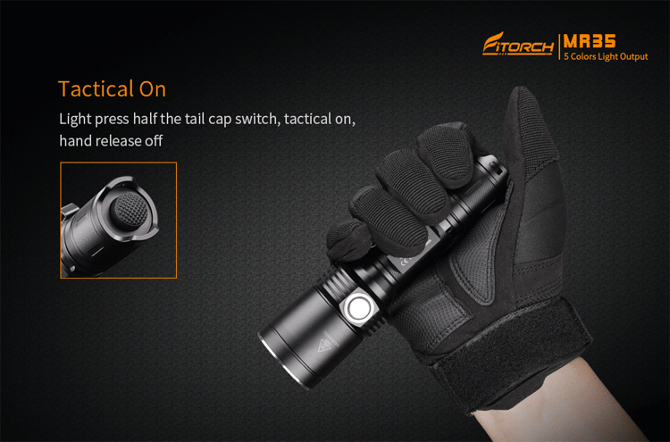 FitorchMR35XP-L21200Lumens5lightcolorsRechargeablePortableUVLEDFlashlight-1205114-4