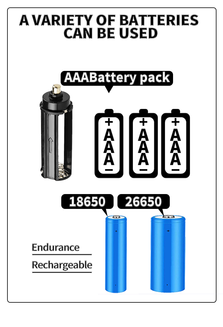 HighPowerXHP70RechargeableLEDFlashlightSideLightCOBRedAndWhiteLightWaterproofTorchTelescopicZoomUSBH-2007330-12