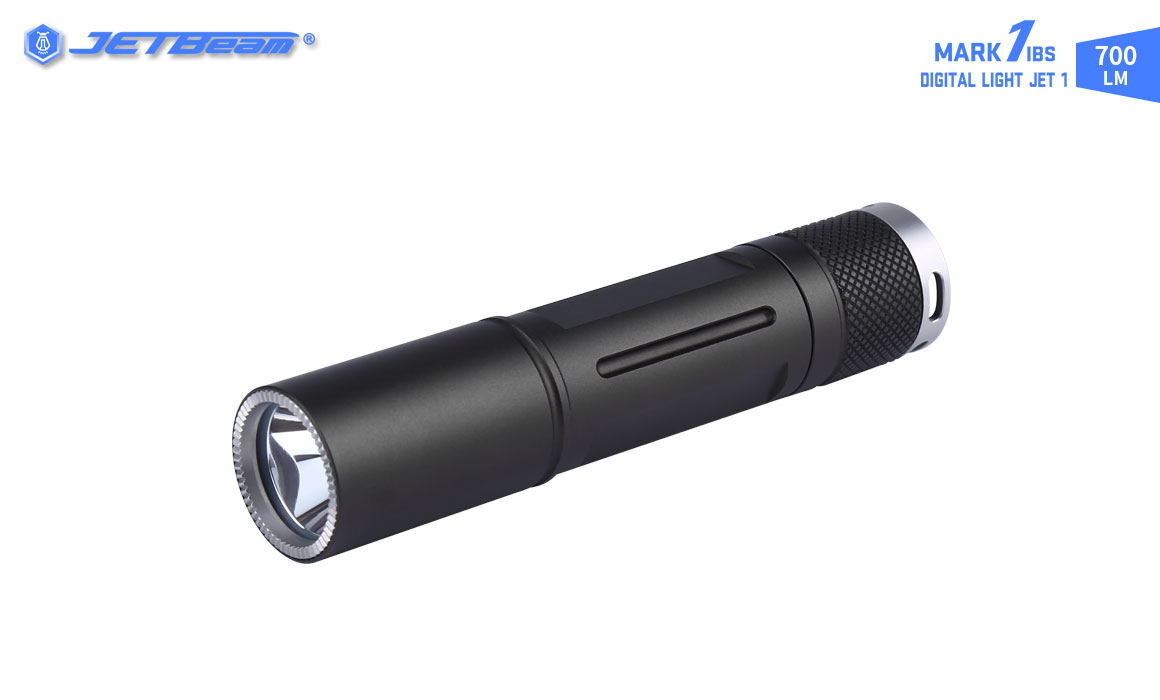 JETbeamMAKIBS700LMXPLLEDFlashlight150MLongRangeTacticalFlashlight14500BatteryType-CCharge7ModesIPX8W-1986874-1