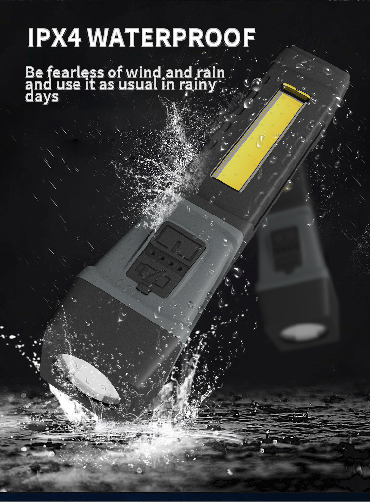 LEDCOBFlashlightwithPenClipHolderRotatableTailFlashlightwithMagnetStrongLightFlashlightWorkingLight-1992059-15