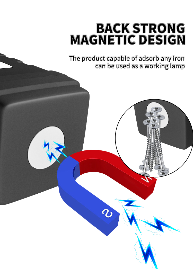 LEDCOBFlashlightwithPenClipHolderRotatableTailFlashlightwithMagnetStrongLightFlashlightWorkingLight-1992059-17