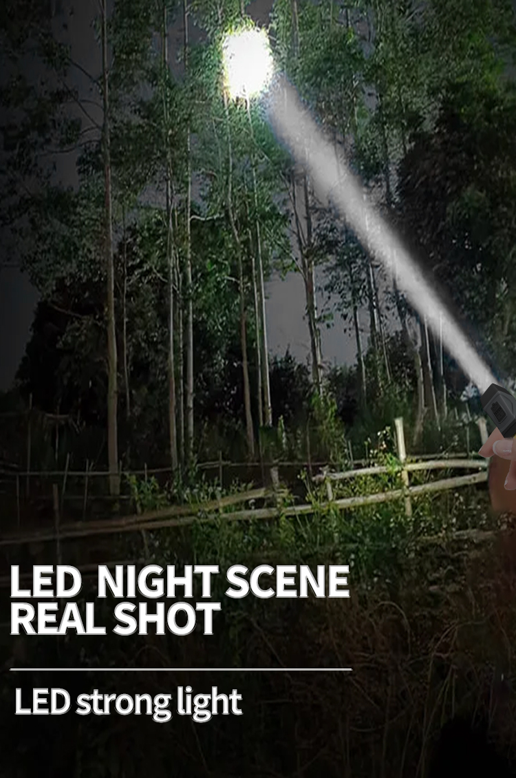 LEDCOBFlashlightwithPenClipHolderRotatableTailFlashlightwithMagnetStrongLightFlashlightWorkingLight-1992059-5