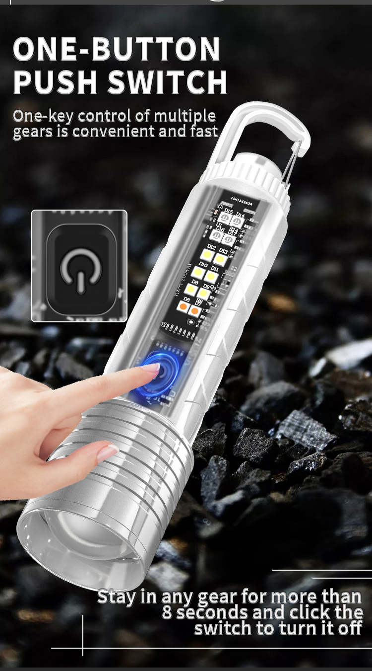LEDMiniFlashlightType-CUSBRechargeable1500mAhIPX4WaterproofS30BLED-1996644-8