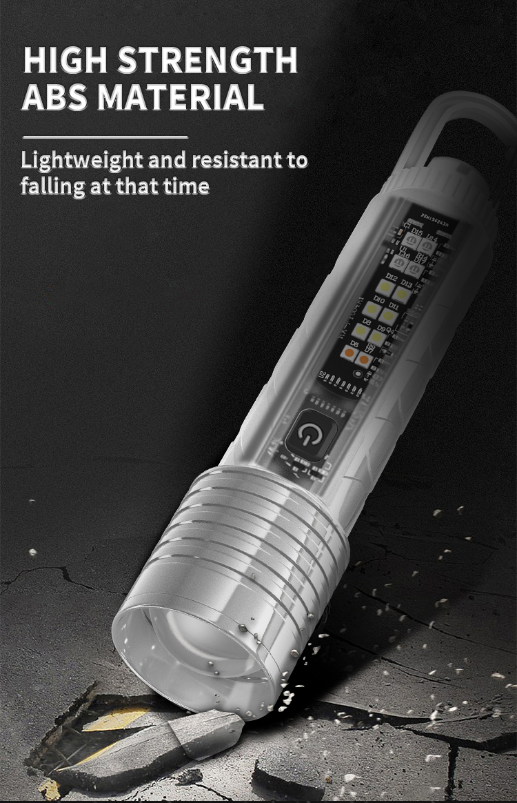 LEDMiniFlashlightType-CUSBRechargeable1500mAhIPX4WaterproofS30BLED-1996644-9