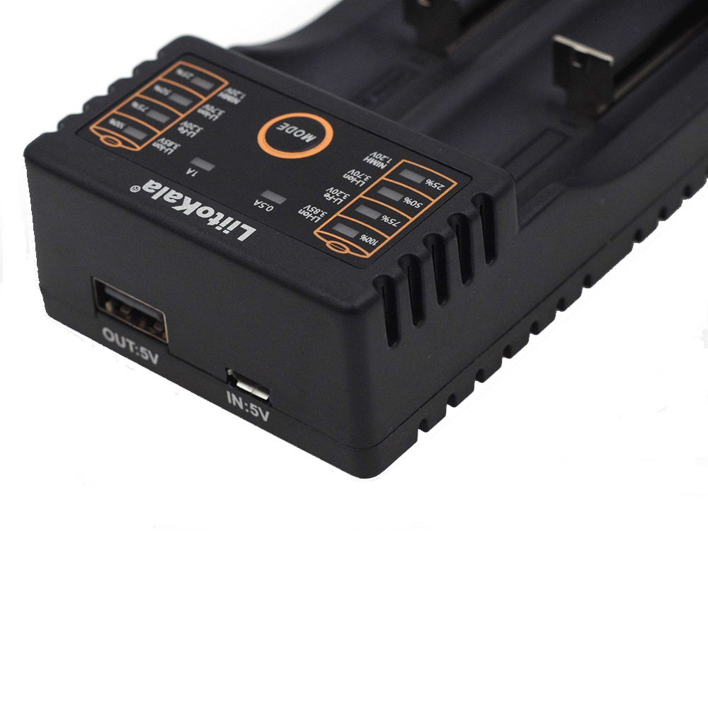 LiitoKalaLii-20218650BatterySmartChargerLii202For186501849018350176701750016340RCR1231450010440Recha-2010949-5