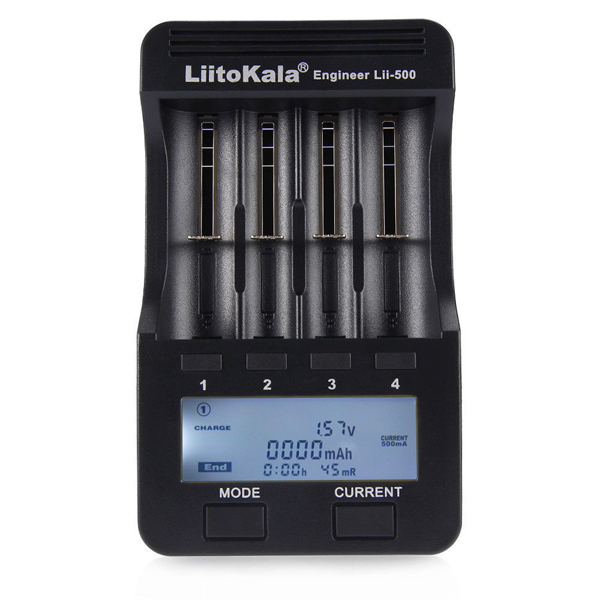 LiitoKalaLii-500LCDScreenDisplaySmartestLithiumAndNiMHBatteryCharger1865026650-999106-2