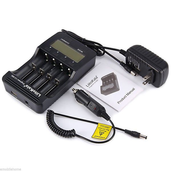 LiitoKalaLii-500LCDScreenDisplaySmartestLithiumAndNiMHBatteryCharger1865026650-999106-6