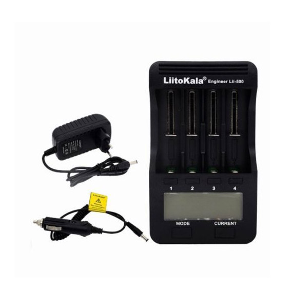 LiitoKalaLii-500LCDScreenDisplaySmartestLithiumAndNiMHBatteryCharger1865026650-999106-7