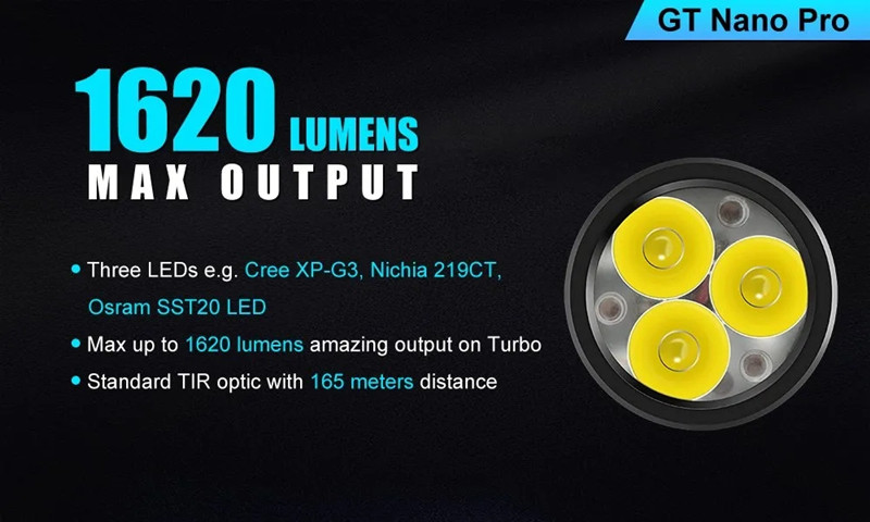 LumintopGTNANO600lm361mGTNANOPRO1620lm165mEDCLEDFlashlightAluminumAlloy10280AAABatteryMiniLEDKeychai-1983419-3