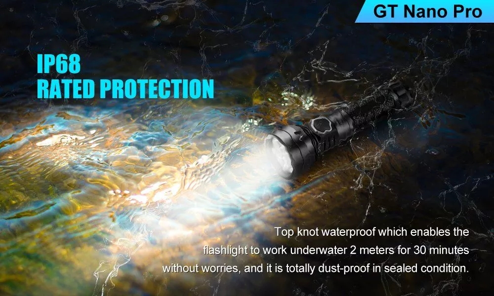 LumintopGTNANO600lm361mGTNANOPRO1620lm165mEDCLEDFlashlightAluminumAlloy10280AAABatteryMiniLEDKeychai-1983419-7