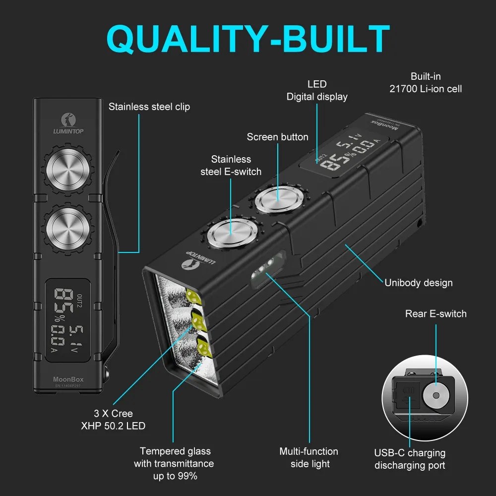 LumintopMoonbox3xXHP50210000LMHighPowerfulLEDFlashlightwithSidelightBrightLCDDisplayFloodBeamPortabl-1984809-8