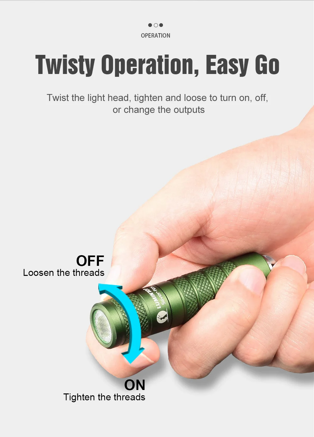 LumintopSilverFox760LMMiniLEDKeychainFlashlight14500AAEDCCompactMiniLEDTorchWithMagneticTailOutdoorC-2002736-7