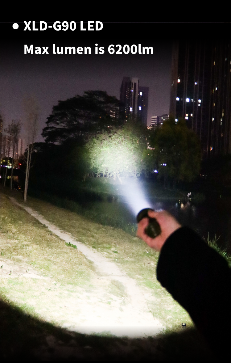 MatemincoMT-911XLD-G906200lmPowerfulFlashlight916mCampingLanternTacticalTorchLEDLanternaPowerby26650-1985942-3