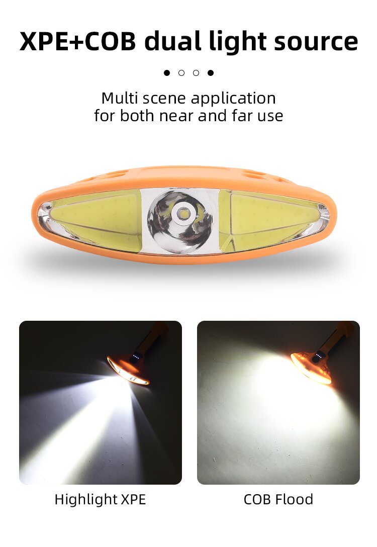 MultifunctionalThreeHeadCOBMagnetAutoRepairWorkLightLEDRedLightWarningLightStrongLightFlashlightMain-1987222-3