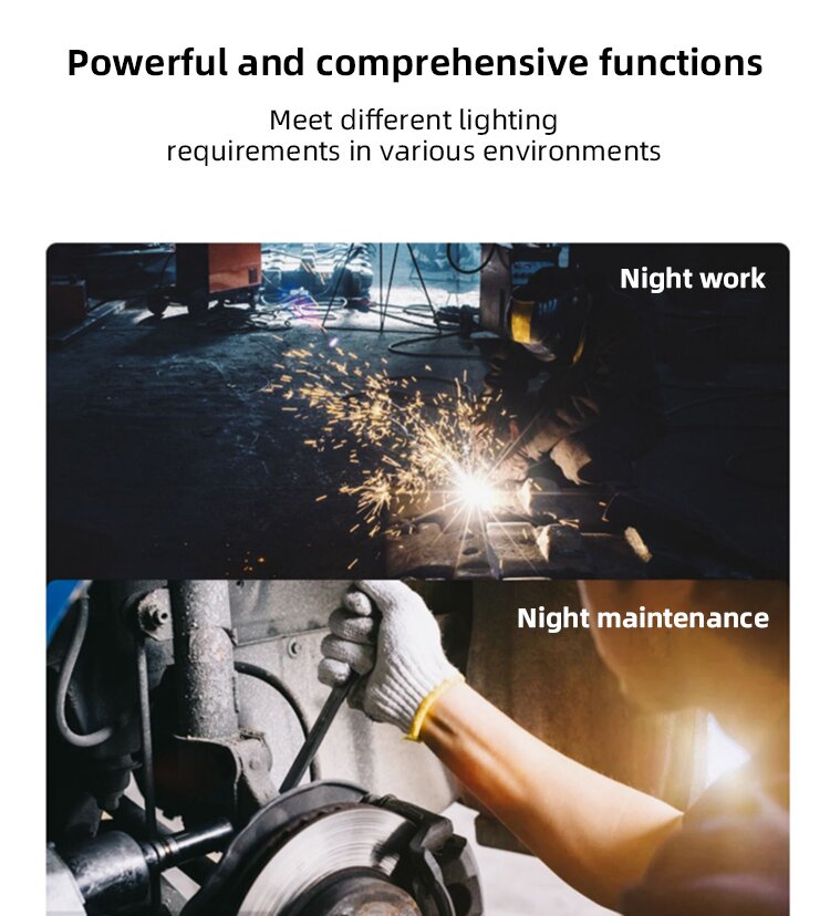 MultifunctionalThreeHeadCOBMagnetAutoRepairWorkLightLEDRedLightWarningLightStrongLightFlashlightMain-1987222-8