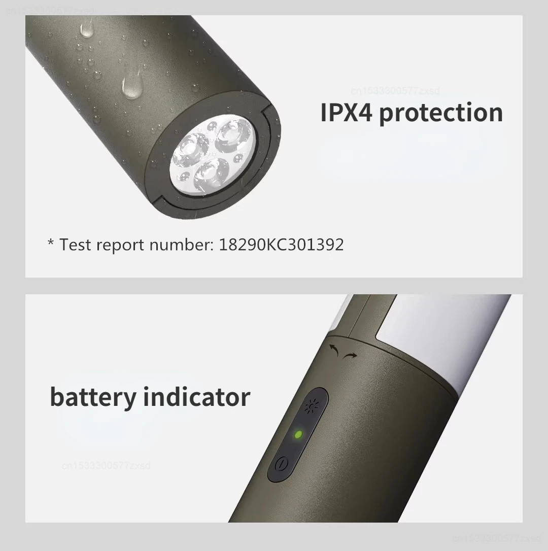 NexTool1000lmDeformablePowerfulOutdoorCampingLight4500mAhRechargeableTelescopicAdjustableTentLampAmb-2010970-21