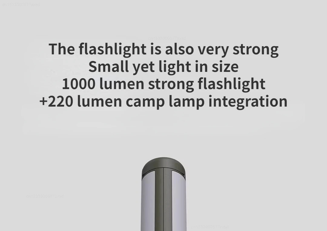 NexTool1000lmDeformablePowerfulOutdoorCampingLight4500mAhRechargeableTelescopicAdjustableTentLampAmb-2010970-6