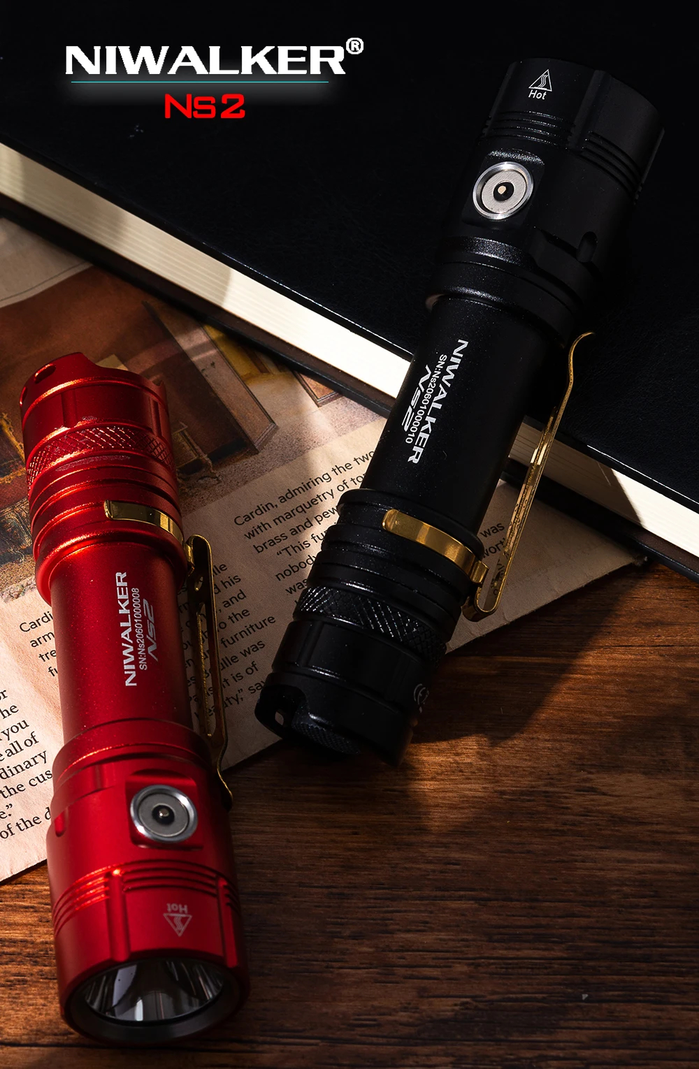 NiwalkerNS22500lumenMultifunctionalMagneticChargingEDCFlashlightIPX8WaterproofPowerby18650BatteryTac-2015528-3