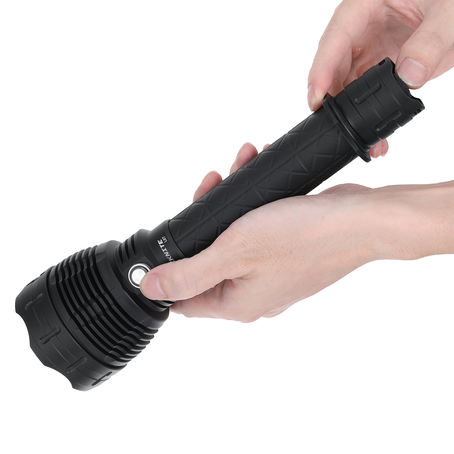 SEEKNITEL6TXHP703HIHigh-PowerLEDFlashlight5000LM5000KFloodlightTorchTacticalFlashlightwithMemoryMode-2013440-1