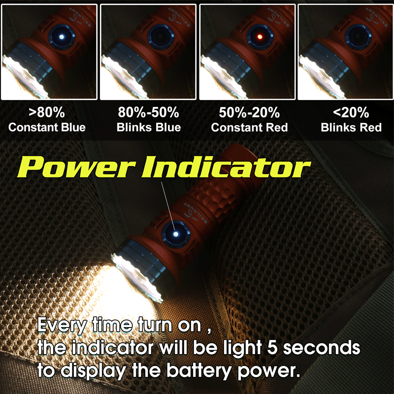 SKILHUNTMiX-7MulticolorFlashlightwithBuilt-in18350LithiumBattery-AffordableReliableOutdoorAdventurer-2006961-7