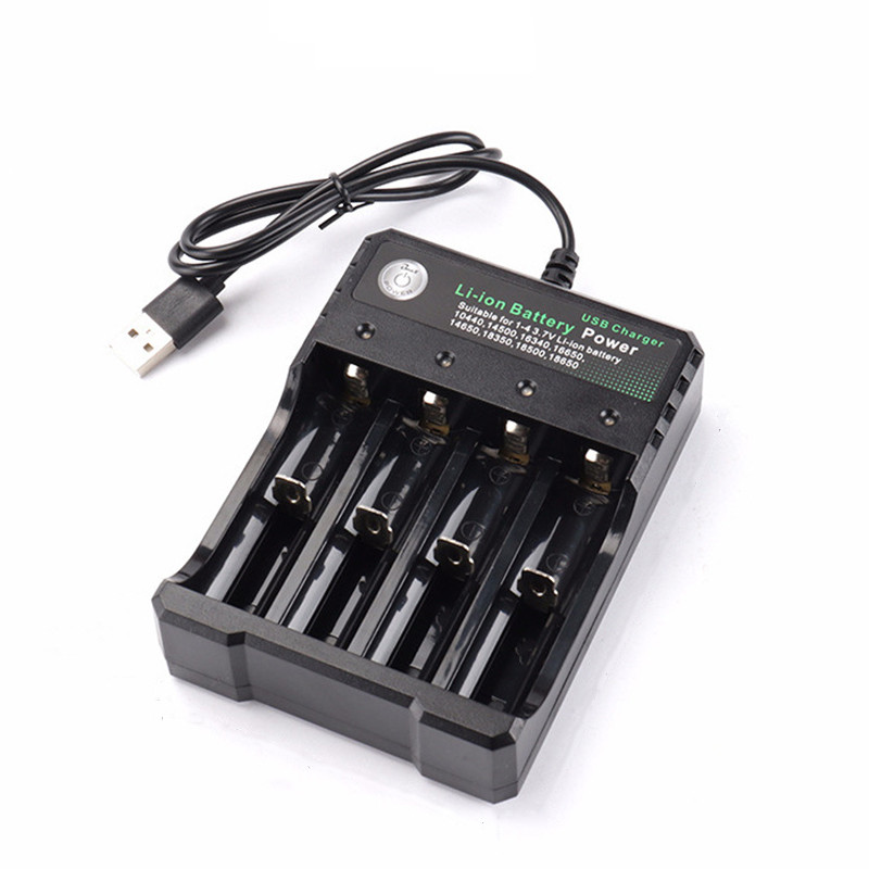 USBIntelligentUniversalRechargeableBatteryCharger18650FlashlightCharger4SlotsFastChargefor37VLi-ionT-1996522-10