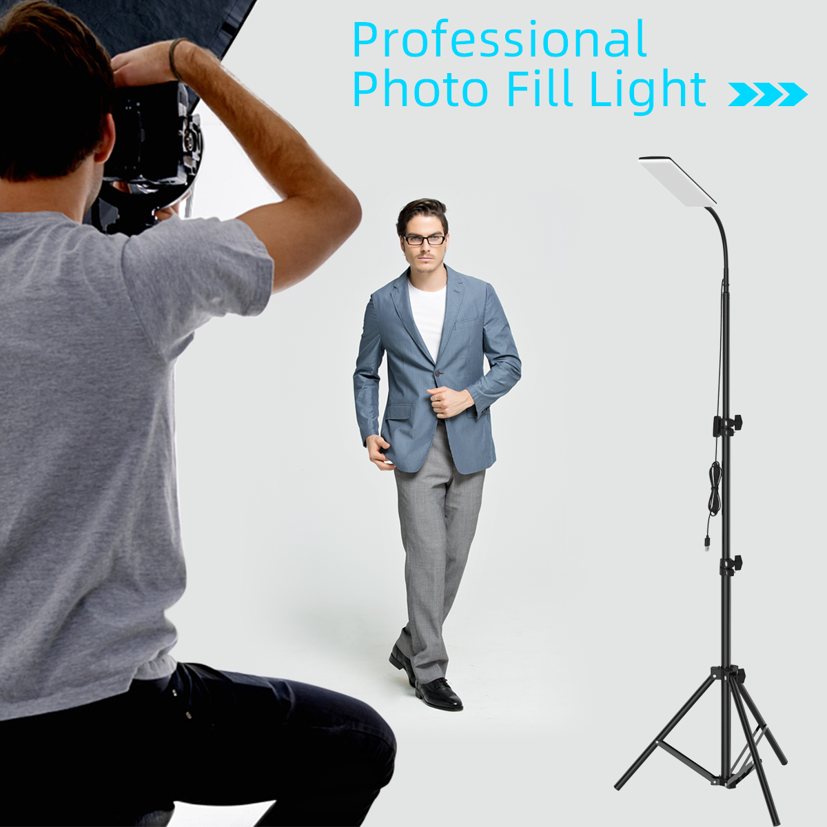 UpgradedHead84LED18mAdjustableTripodStandLightPortableOutdoorLEDWorkLampPhotographyFillEmergencyCamp-1903505-6