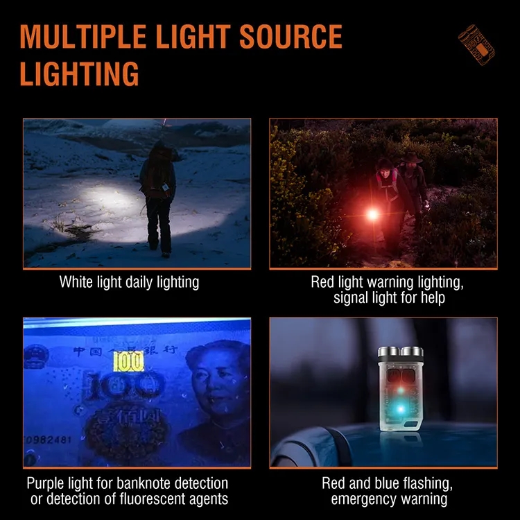 V3MiniKeychainFlashlightDualLEDHeadTypeCChargingIP65Waterproof900LMSmallKeyringRechargeableTorchLigh-1984836-7