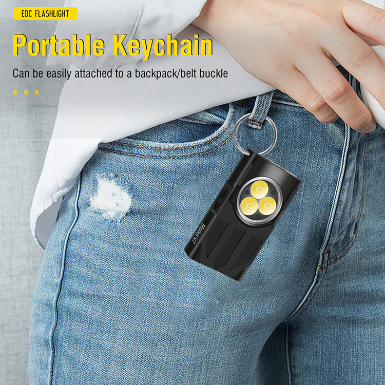 V71100LumensEDCLEDKeychainFlashlightMiniStrongLightKeychainLightOutdoorRechargeableSuperBrightMultif-1984841-12