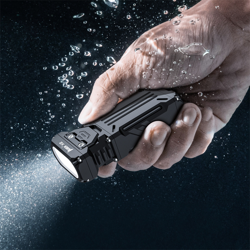 WubenLightokX21800lumenHighLumenEDCFlashlightLEDKeychainFlashlightClickLightUSB-CRechargeableMiniLED-1992100-8