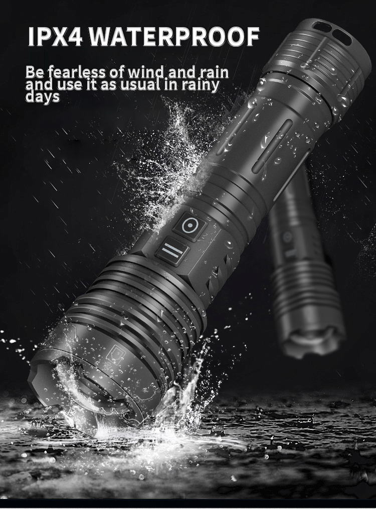 XHP70HighIntensityZoombleLEDFlashlightTYPE-CUSBRechargeableDualSwitchAluminumAlloyTacticalTorch-1997568-13