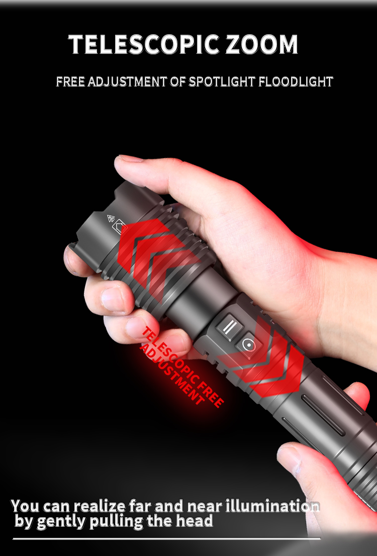 XHP70HighIntensityZoombleLEDFlashlightTYPE-CUSBRechargeableDualSwitchAluminumAlloyTacticalTorch-1997568-5