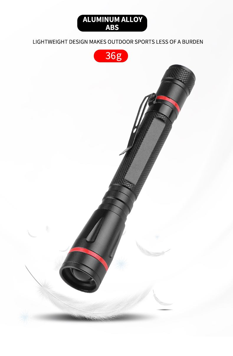 XPELEDZoomablePenshapeDetectionFlashlightFocusAdjustableMiniLEDTorchPenlightPocketLight-1997881-2