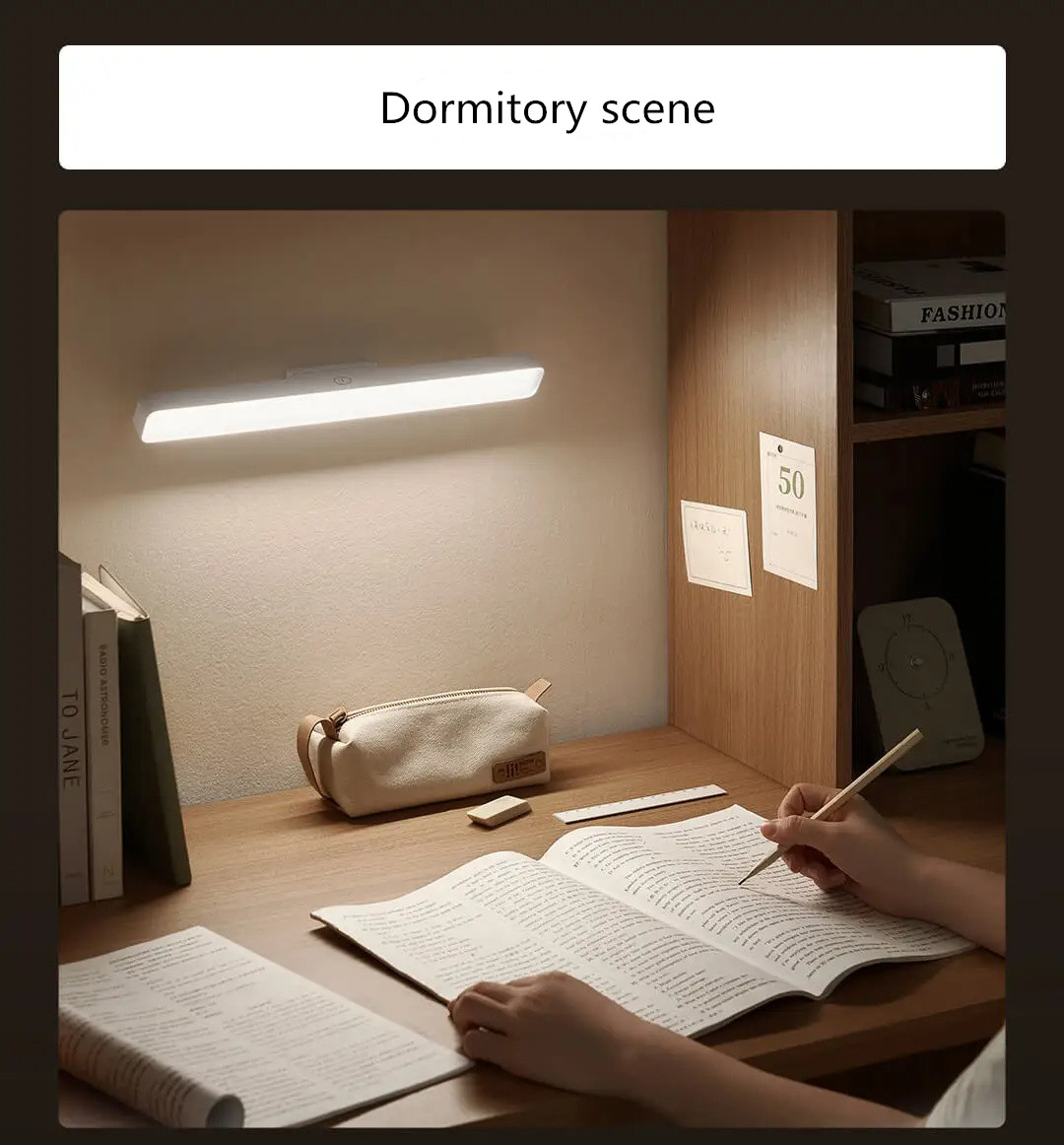 XiaomiMijiaReadingMagneticWorkLamp2000mAhRechargeableLEDLightRG0Anti-BlueTableLampNightLightKitchenC-2010967-17