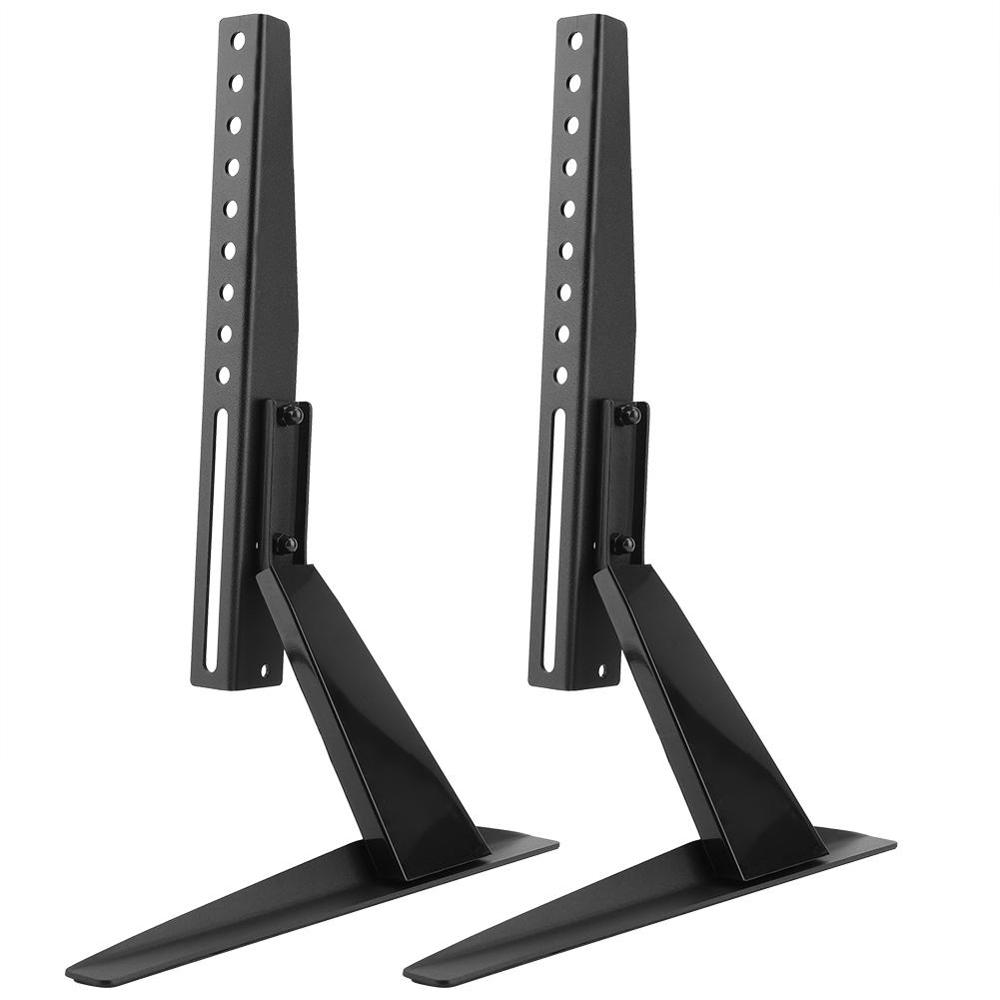 2PcsPortableFoldableTripodTVStandAdjustableHeightMonitorBracketMountfor26to50FlatScreen-1729501-4