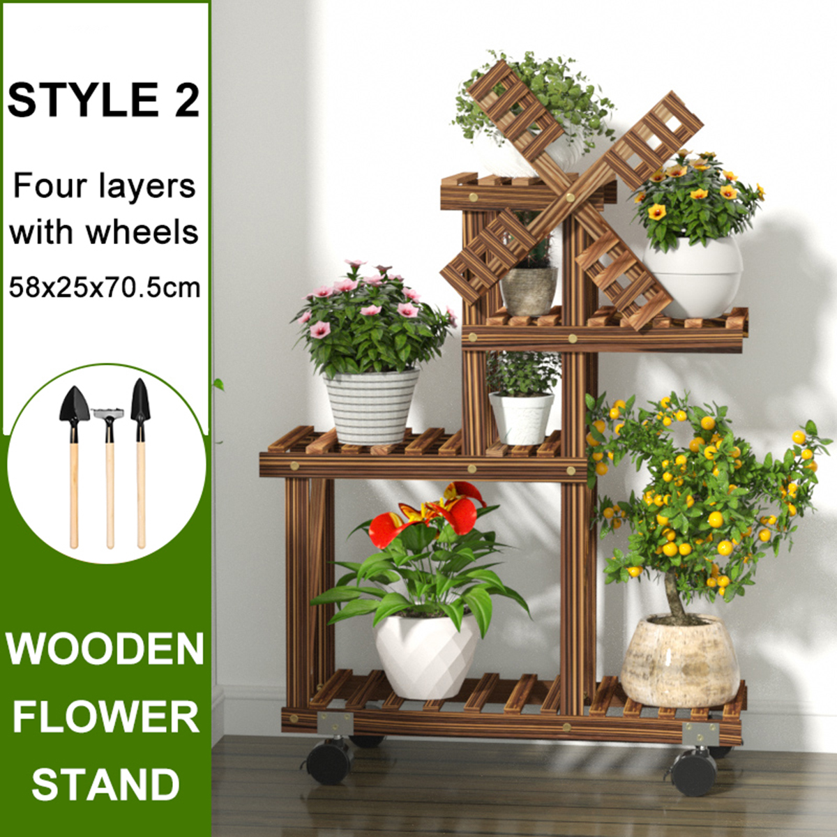 4-TierPlantStandMetalWoodenShelfFlowerPotRackHolderIndoorOutdoor-1772919-1