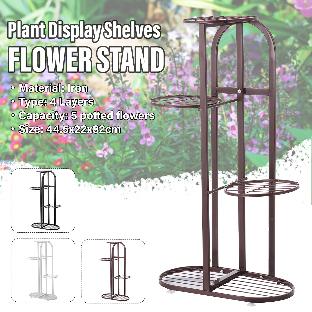 4LayersIronFlowerStandPotPlantDisplayShelvesRackGardenHomeDecoration-1795252-1