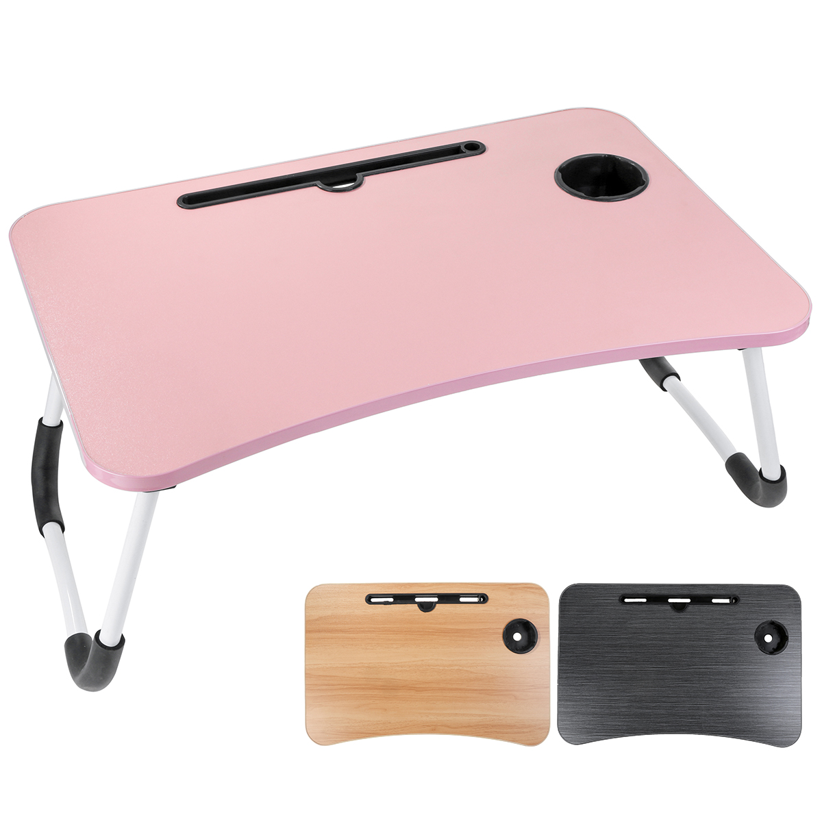 AdjustableLaptopStandFoldingPortableComputerforBedSofaDeskHolderTable-1692350-5