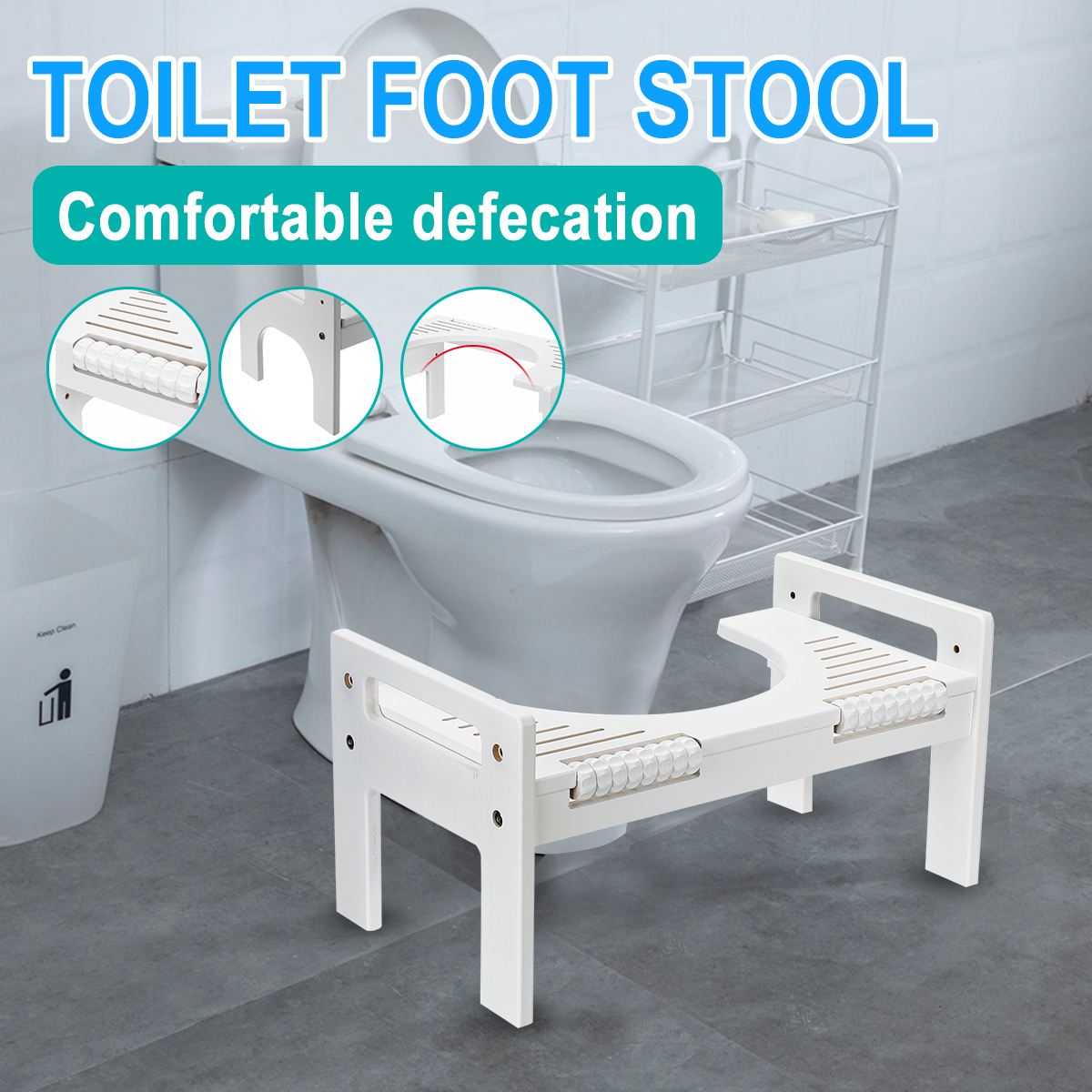 AdjustableNon-slipFootPegsMassagerBathroomToiletFootstoolBambooHelpPreventConstipation-1649873-1