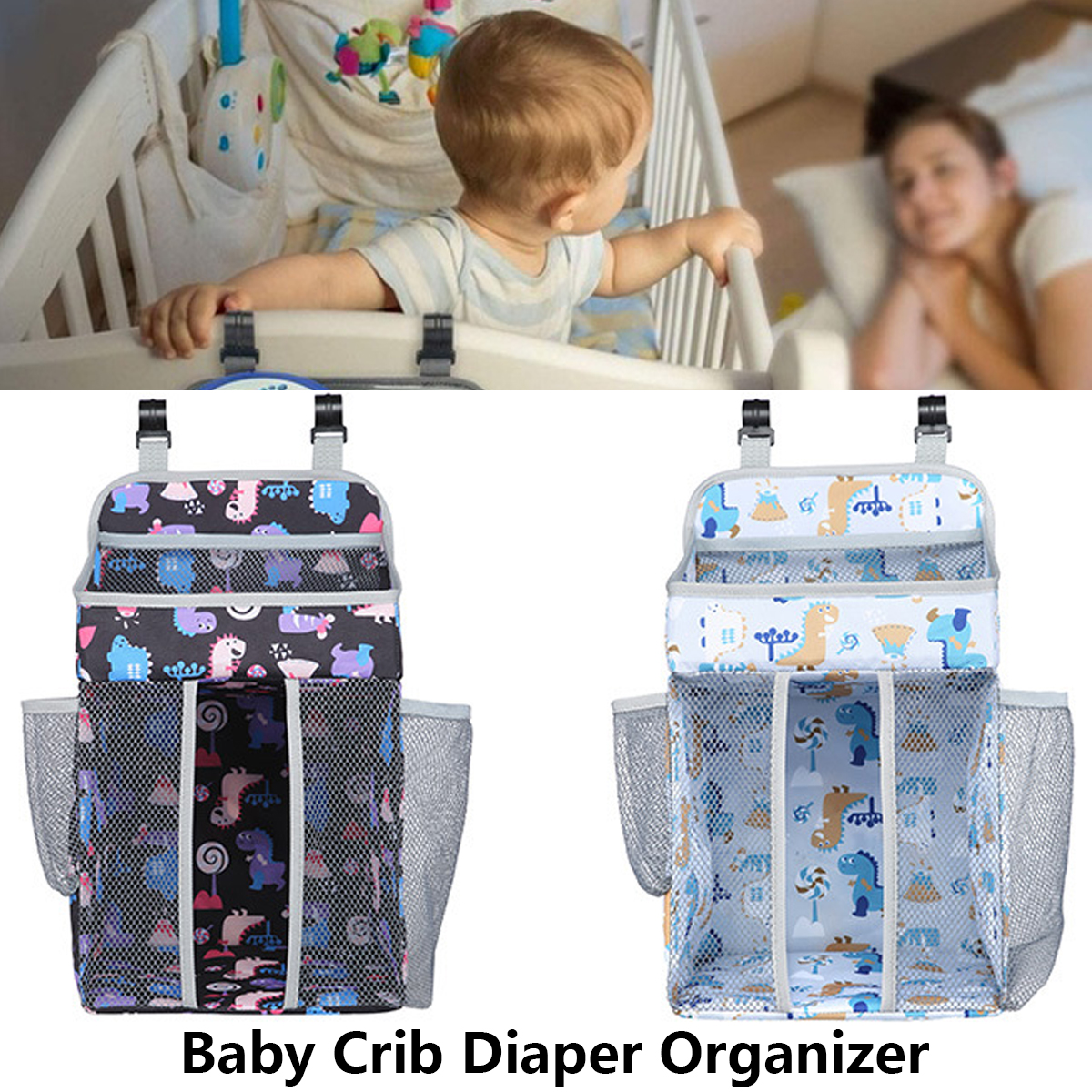 BabyCribDiaperOrganizerHangingStorageBagNurseryDiaperWipeOrganizer-1793098-3