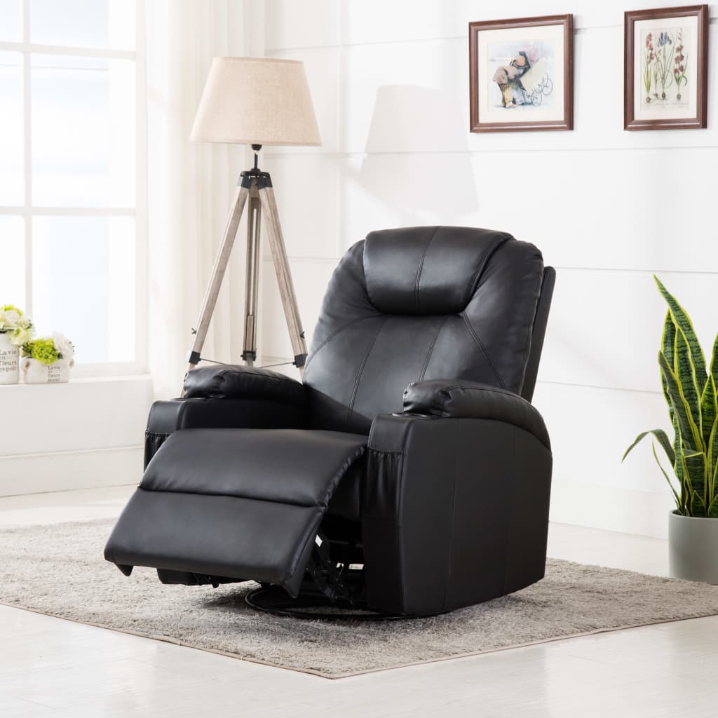 ElectricMassageRockingChairArtificialLeatherChairwith8MassagePointsHeatingFunctionforLivingRoomOffic-1923932-12