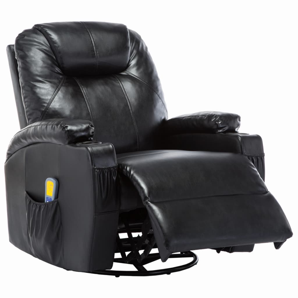 ElectricMassageRockingChairArtificialLeatherChairwith8MassagePointsHeatingFunctionforLivingRoomOffic-1923932-3