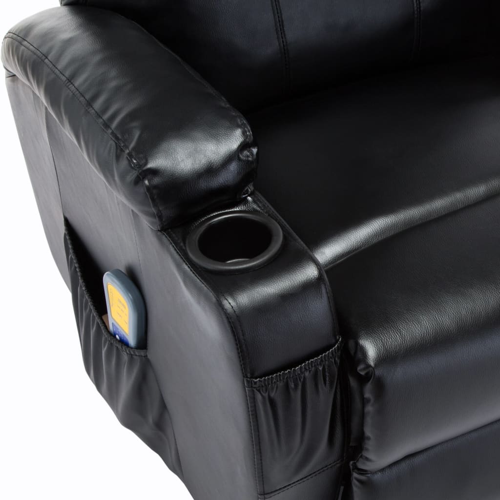 ElectricMassageRockingChairArtificialLeatherChairwith8MassagePointsHeatingFunctionforLivingRoomOffic-1923932-7