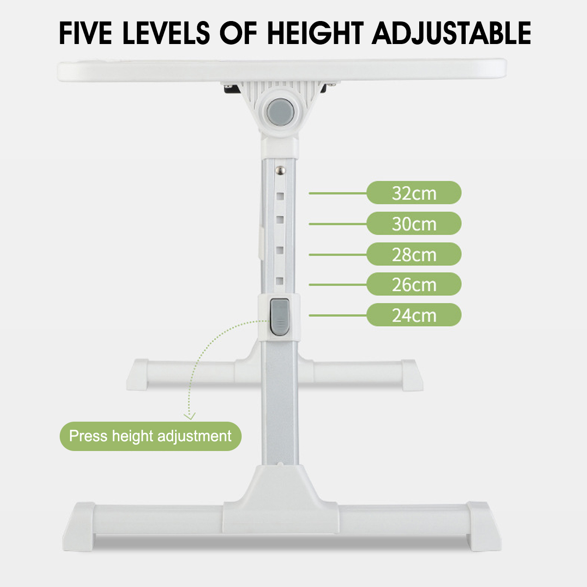 FoldableHeightAngleAdjustableUSBCoolingFanBedLaptopDeskAdjustableHeightEasytoFold-1922007-5