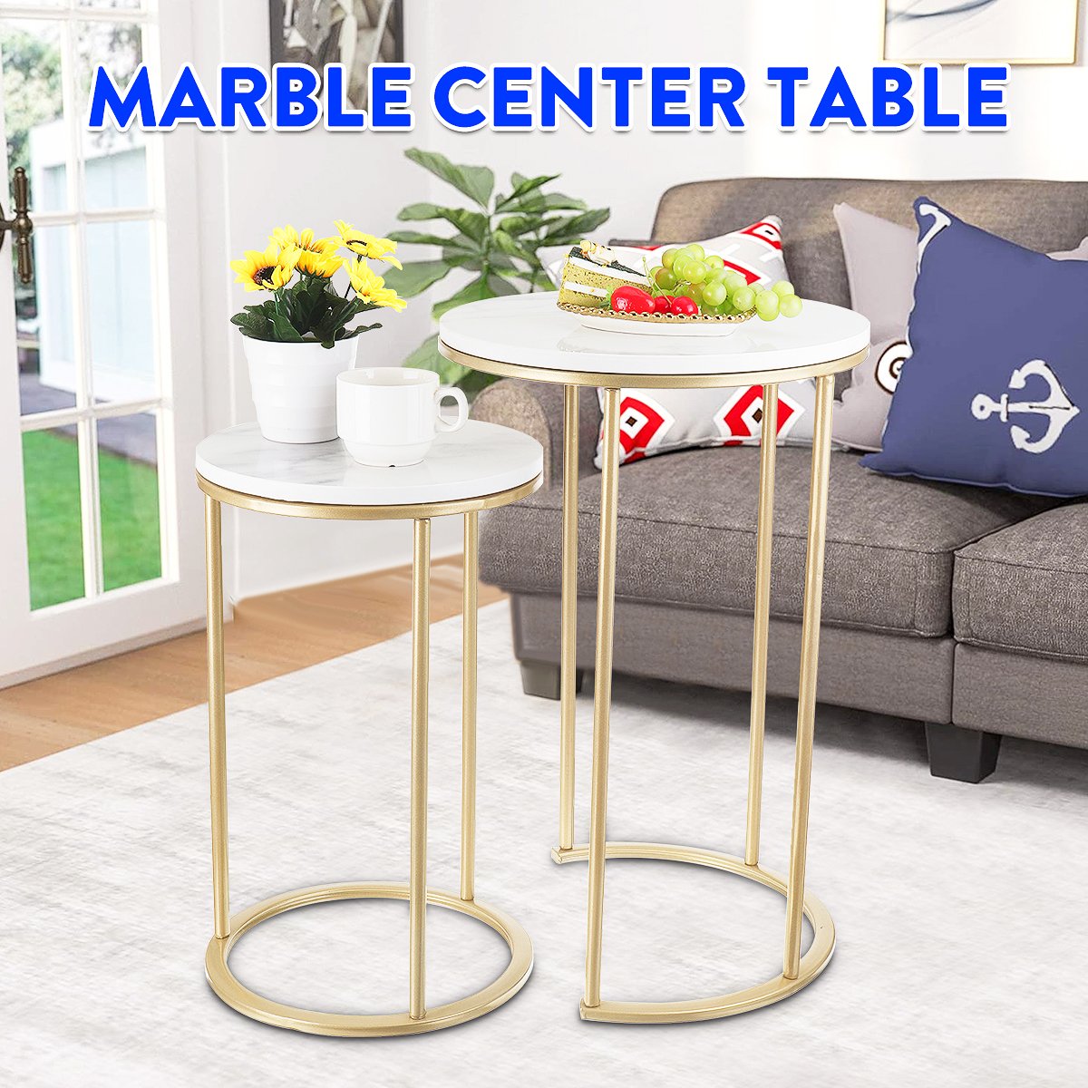 RealMarbleCoffeeTablesetof2RoundSideEndTableMetalBase-1948891-1