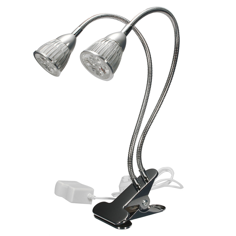 10WDualHeadFullSpectrumLEDGrowLightClipKitforIndoorPlantHydroponicsUSPlug110-240V-1689433-5