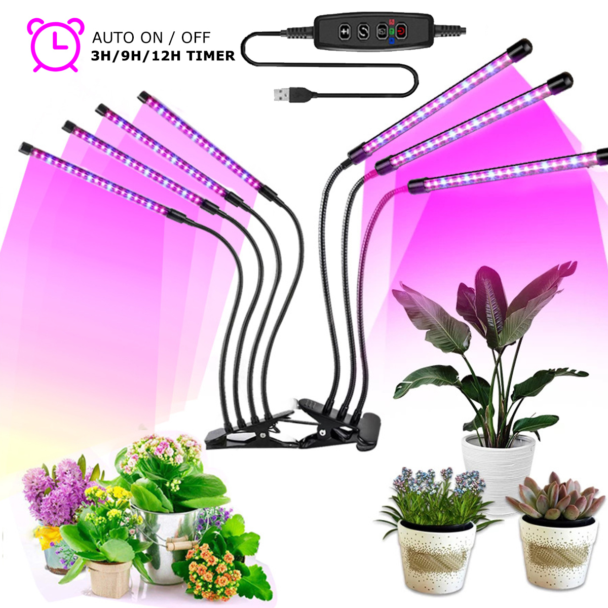 1234HeadLEDGrowLightPlantGrowingLampLightswithClipforIndoorPlants-1836989-1