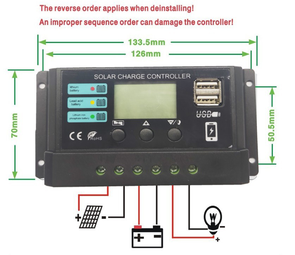 12V24V10A20A30A40A50APWMSolarChargeControllerLCDDisplay-1982931-6