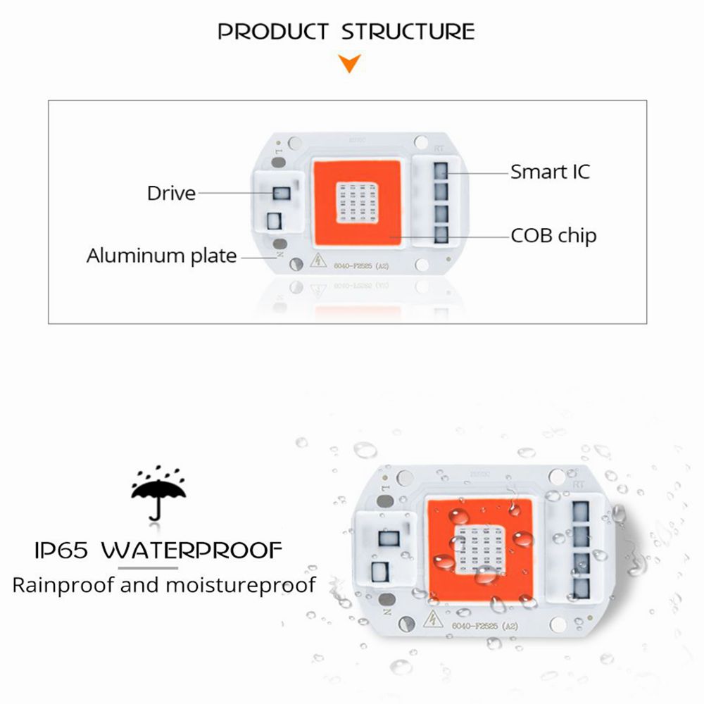 20W30W50WWaterproofLEDChipwithLensReflectorFullSpectrumGrowLightForPlantsAC110V220V-1329693-5